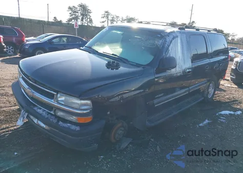 2000 Chevrolet Suburban 1500 Lt from USA, damaged, VIN 3GNFK16T6YG118399